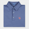 blue striped polo by Genteal