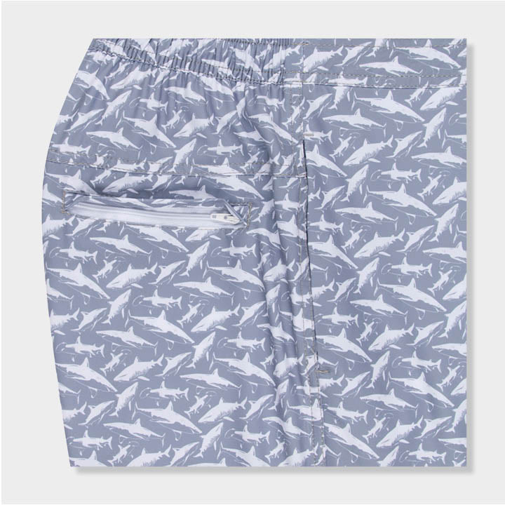 Shark designed shorts by Genteal