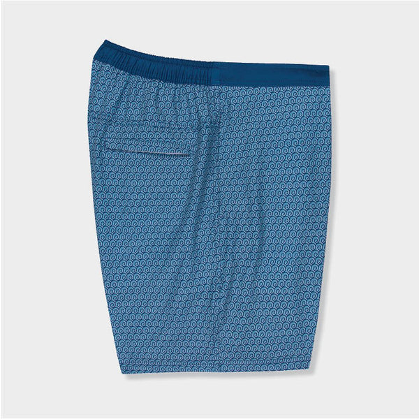blue shorts with wave designs by Genteal
