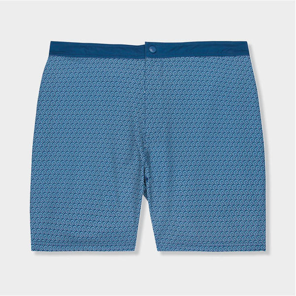 blue shorts with wave designs by Genteal