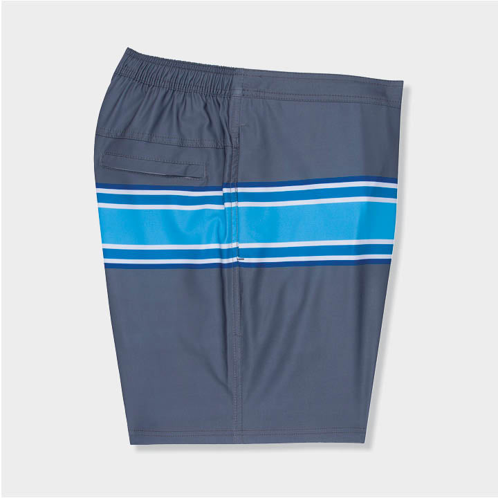 Grey with blue strip shorts by Genteal