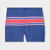 Blue with red strip shorts by Genteal